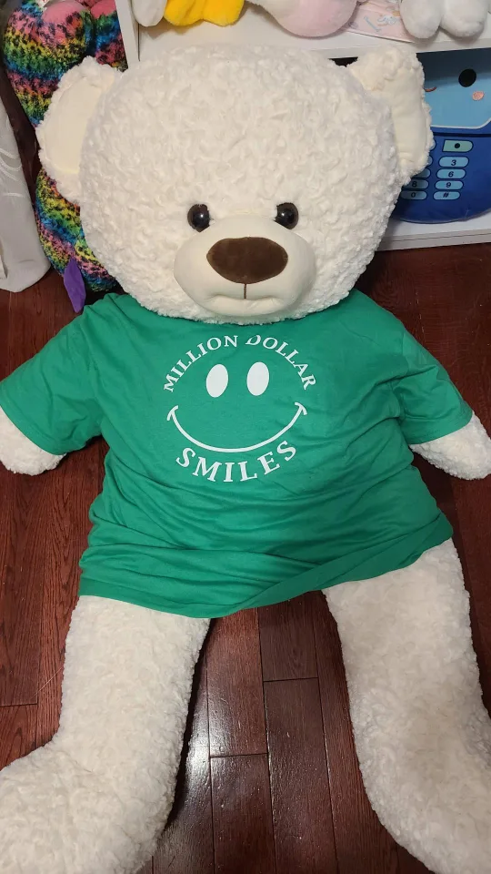 Giant white bear stuffed animal 4ft thumbnail
