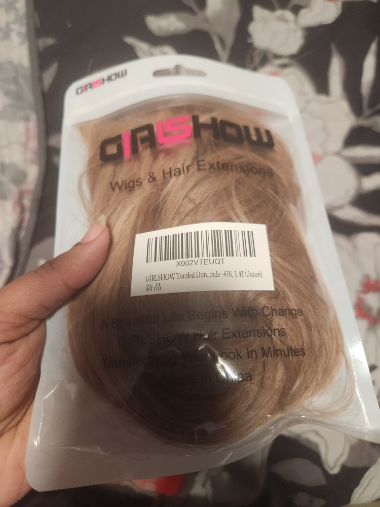GirlShow Tousled Blonde Hair Extensions #76
