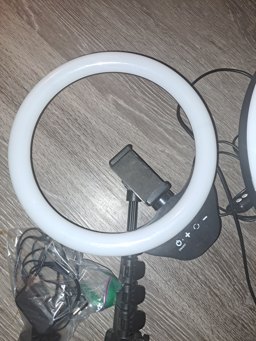 Two Ring Lights with Stands and Accessories - photo 2
