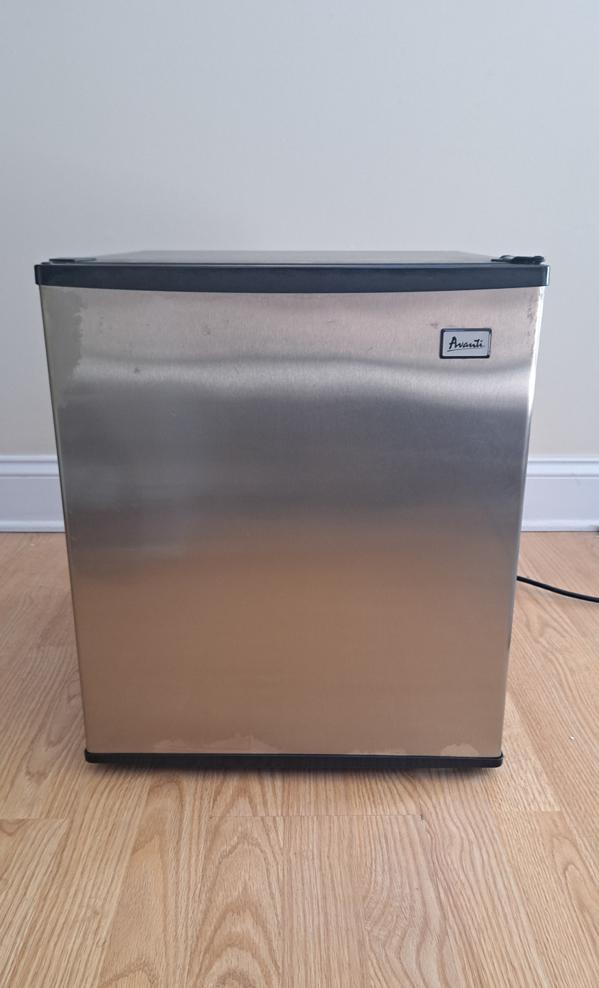 Avanti 1.7 cu. ft. Mini Refrigerator - Black & Stainless Steel