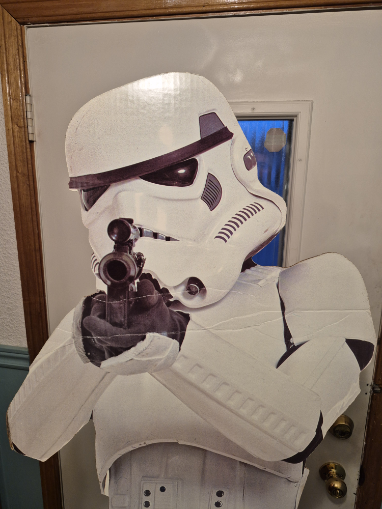 Star Wars Stormtrooper Cardboard Standup