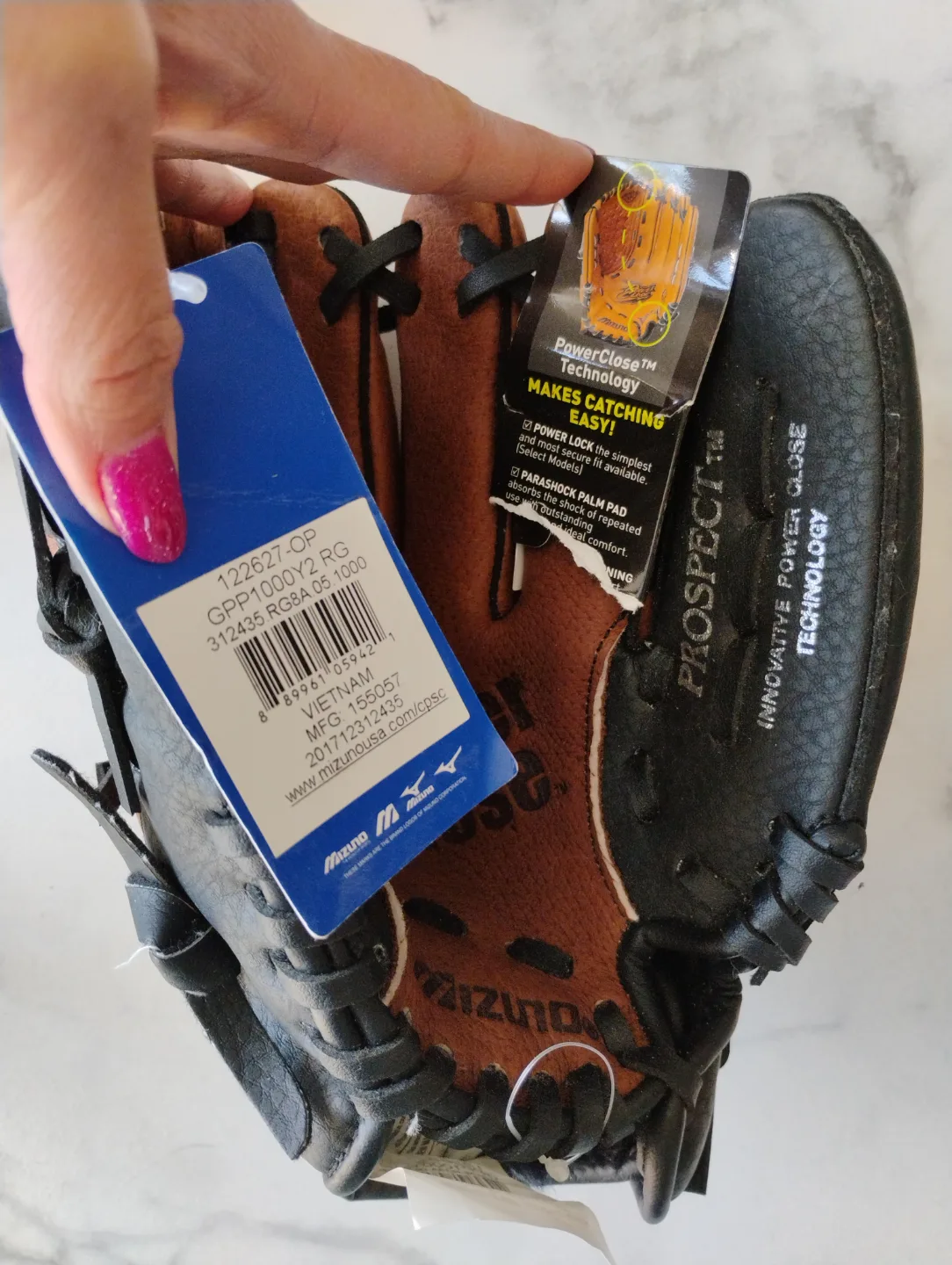 Mizuno Prospect 10-inch Youth Baseball Glove image indicator(6)