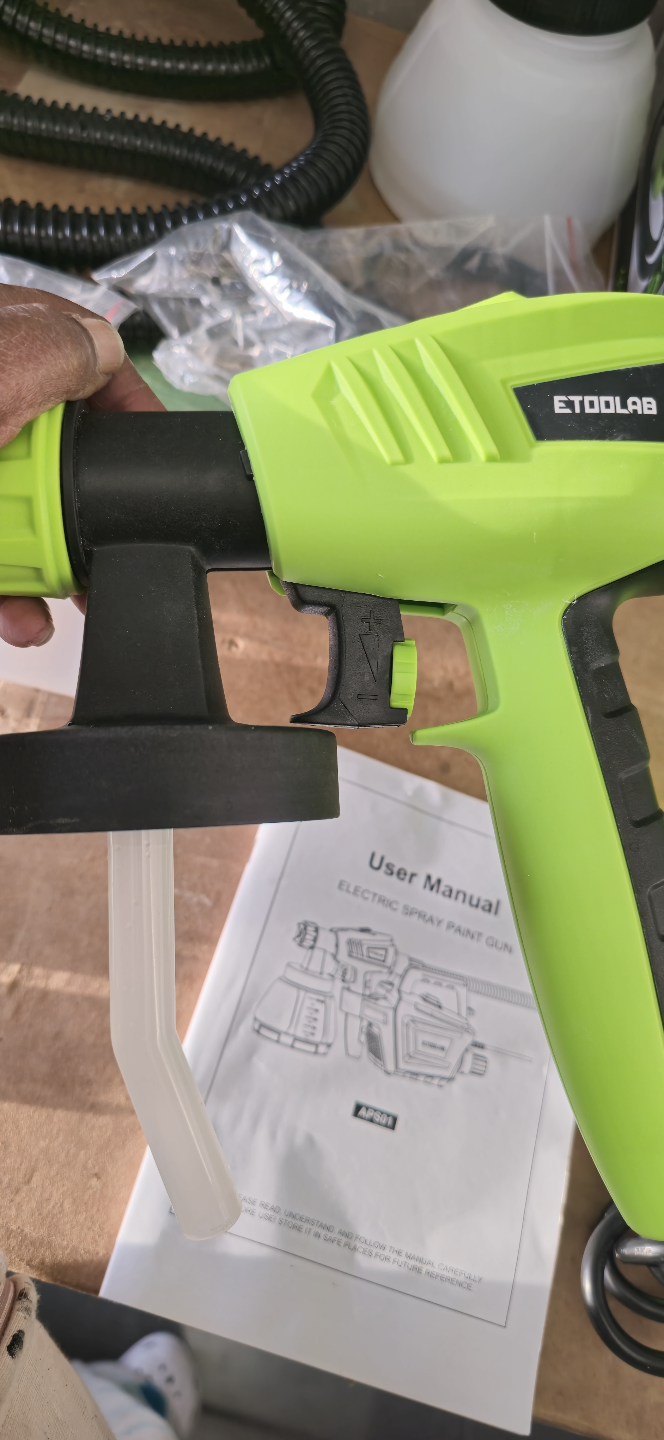 ETOOLAB 800W Electric Spray Paint Gun AP501 - photo 4
