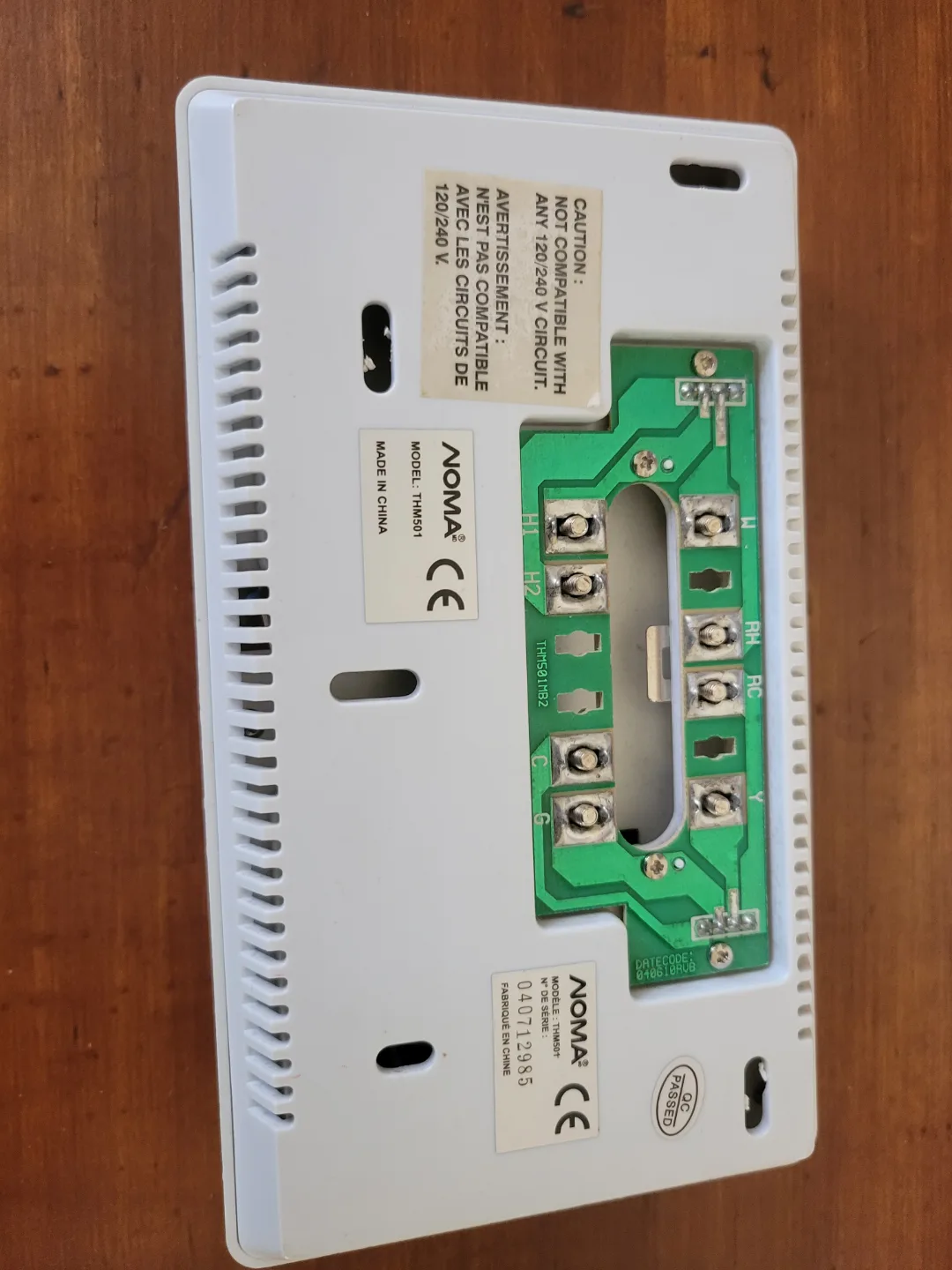 NOMA Programmable Thermostat - Model THM601 image indicator(3)