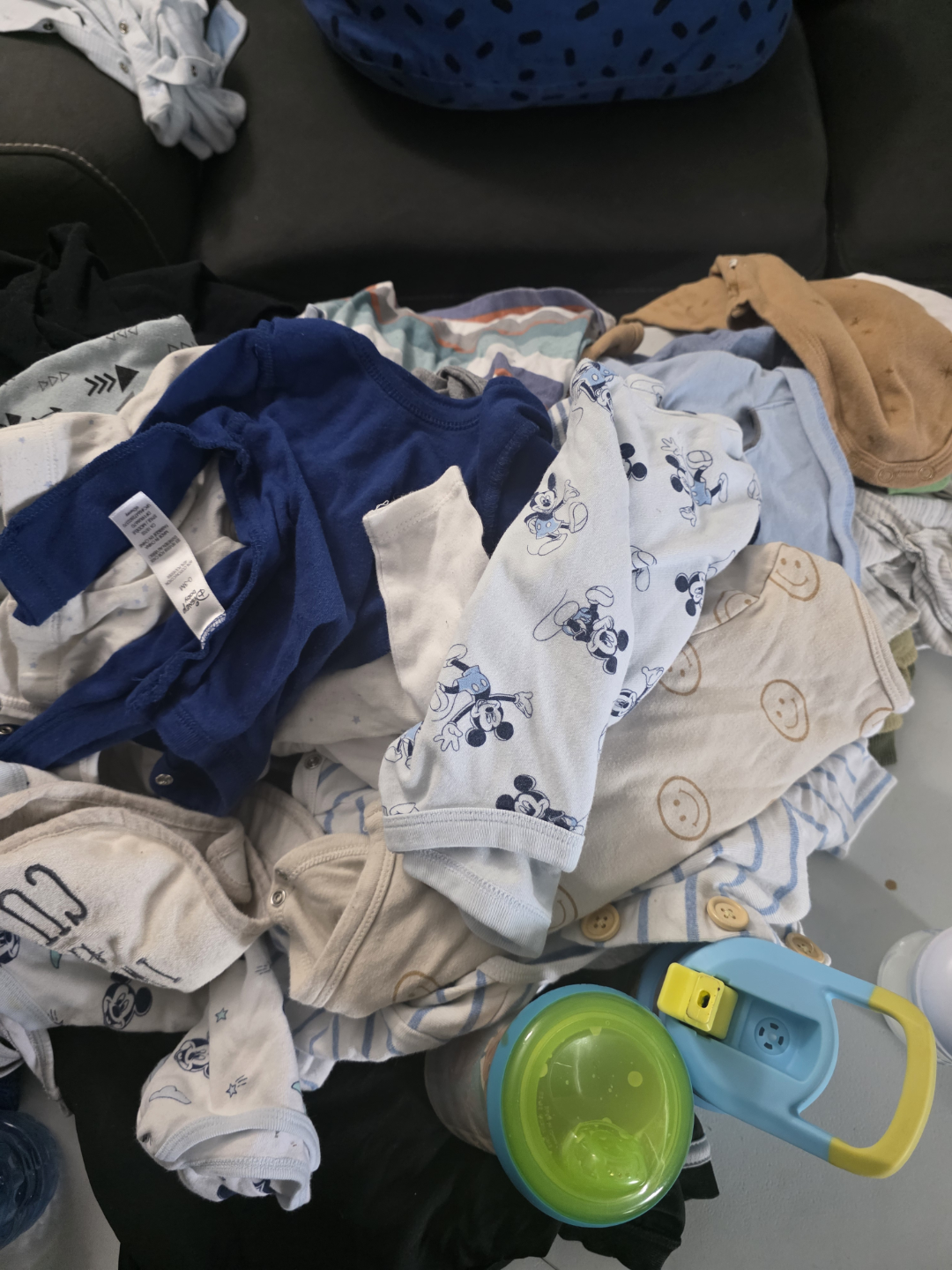 bag of 0-3 month old clothes for boys