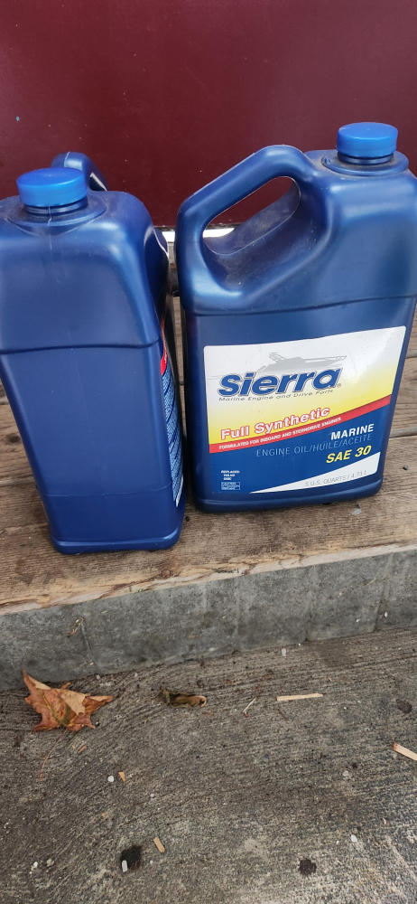 Sierra SAE 30 Full Synthetic Marine Engine Oil (5 US Quarts) - photo 4