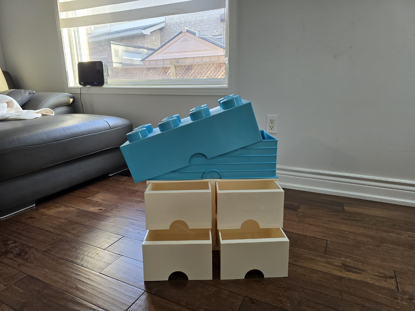 LEGO Storage Brick Boxes - Set of Three - photo 2