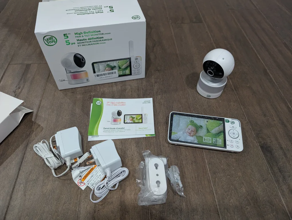 LeapFrog 5" High-Definition Pan & Tilt Monitor Baby Monitor image indicator(3)