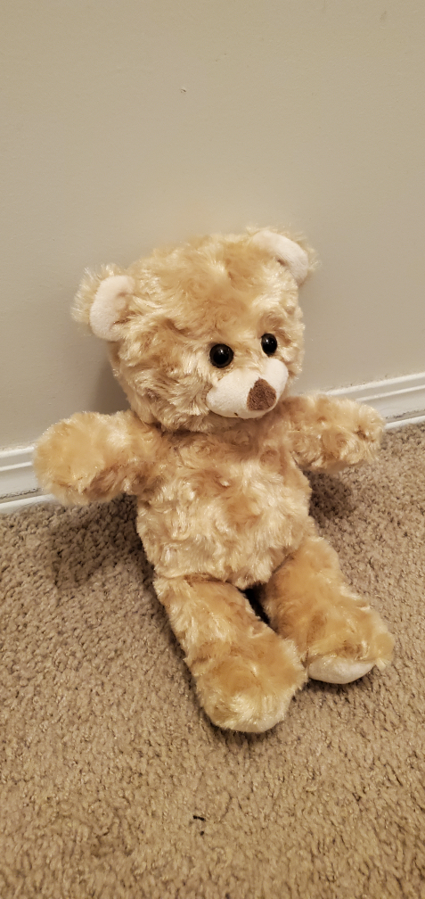 Adorable Tan Plush Teddy Bear - photo 2