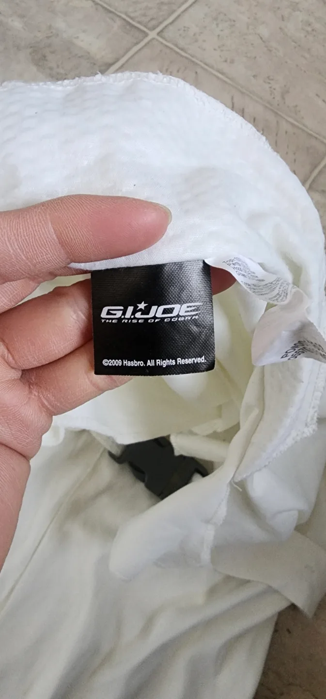 Ninja Costume White Gi Joe The Rise Of Cobra Storm Shadow $5 image indicator(3)