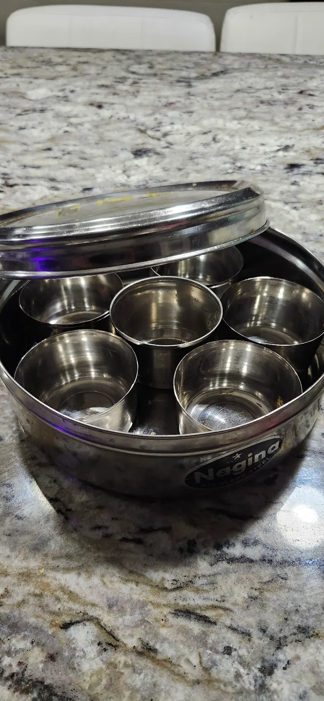 Nagina Stainless Steel Spice Container thumbnail