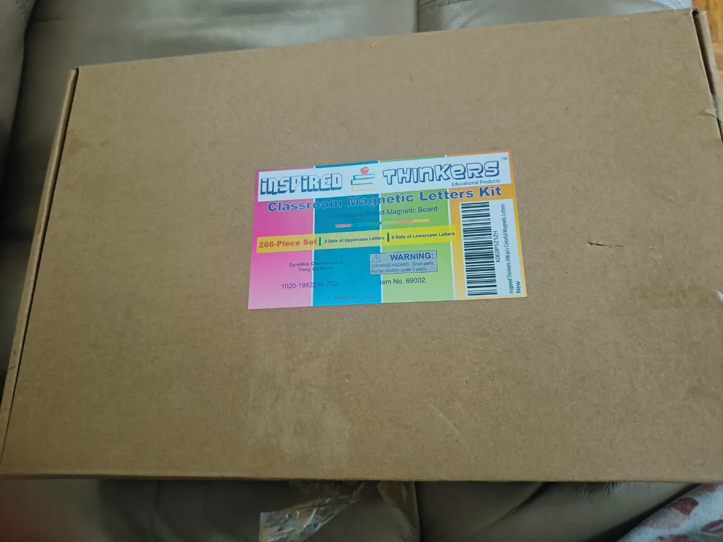 🧡 Inspired Thinkers Classroom Magnetic Letters Kit - 266 Pieces image indicator(4)