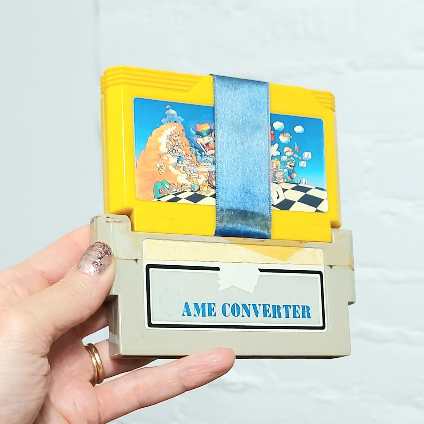 Super Mario Bros 3 Nintendo Famicom game and NES converter 🩷 - photo 2