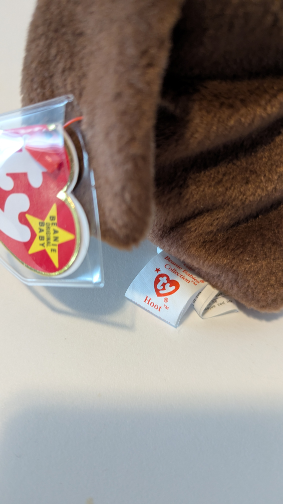 Ty Beanie Baby Hoot Owl - Collectible Plush Toy - photo 2