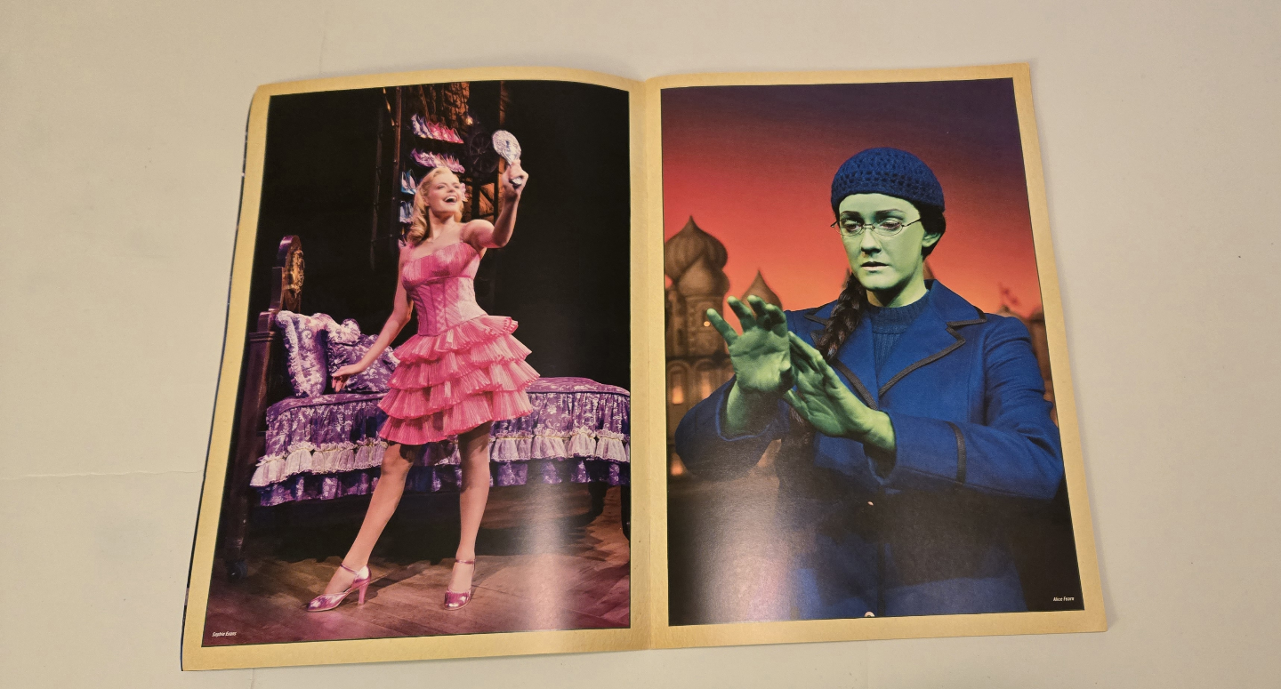 Wicked The Souvenir Programme and Ticket Stub - photo 3