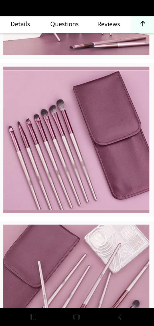 Rose Gold Makeup Brush Set with Case - photo 2