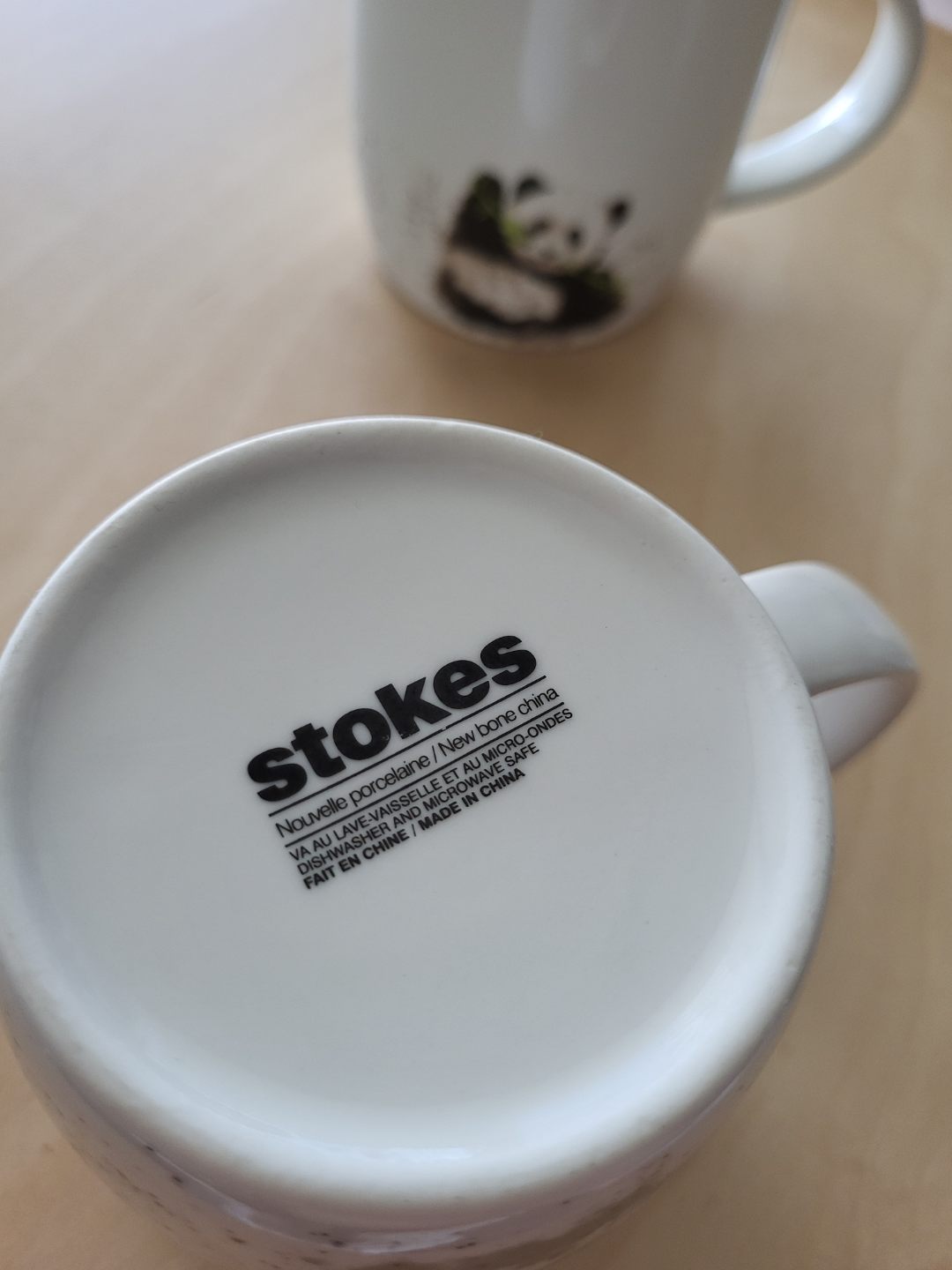 Stokes Panda and Cat Mugs Set of Two - photo 4