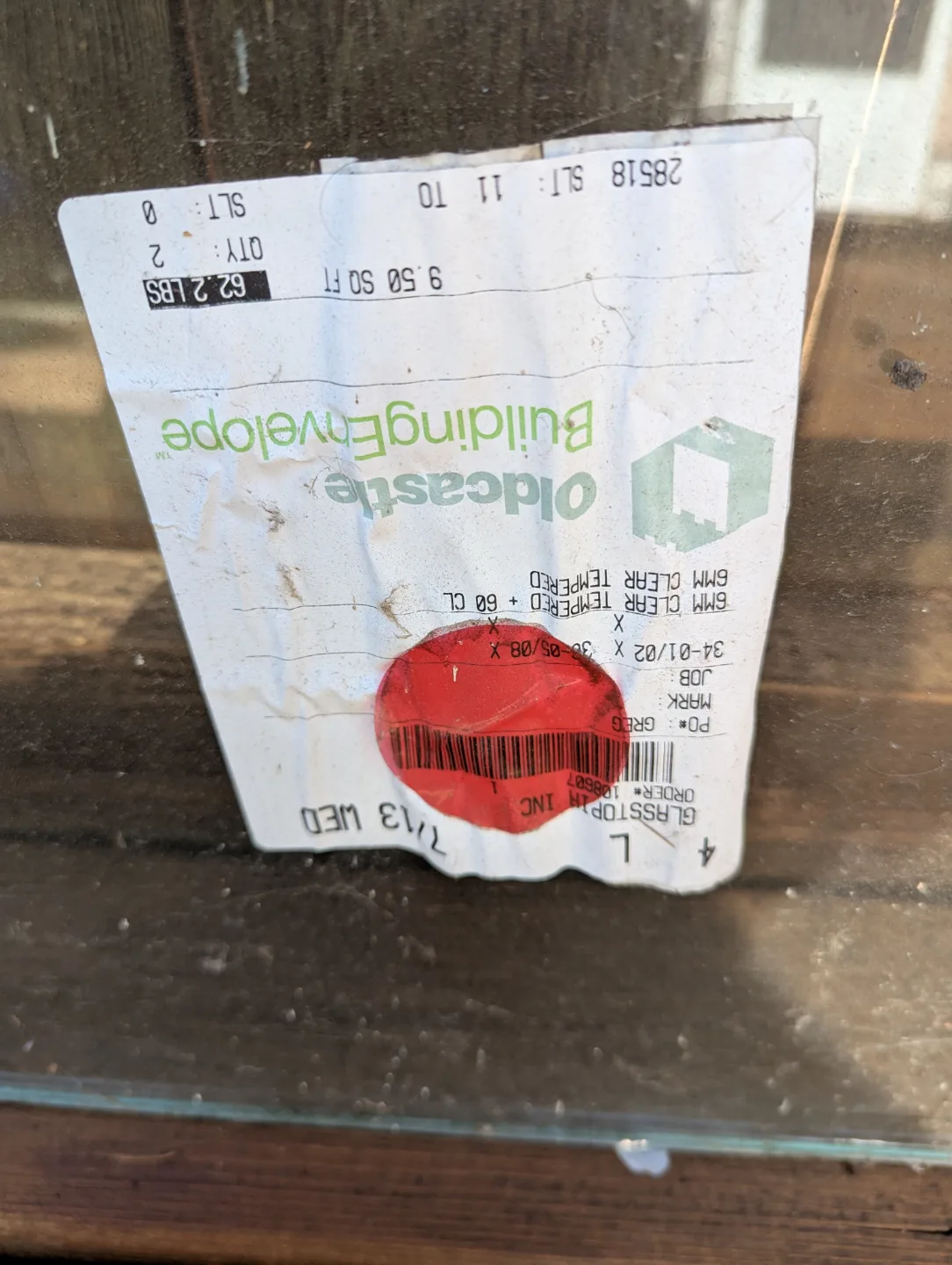 Tempered Glass Panel - 36" x 34"💚 image indicator(4)