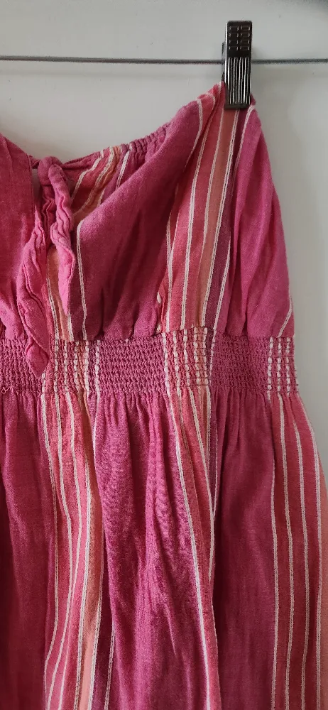 Pink and White Striped Tube Dress image indicator(3)