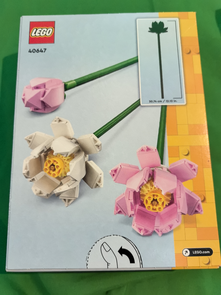 LEGO Lotus Flowers Building Kit - 40647 - 220 Pieces - photo 2