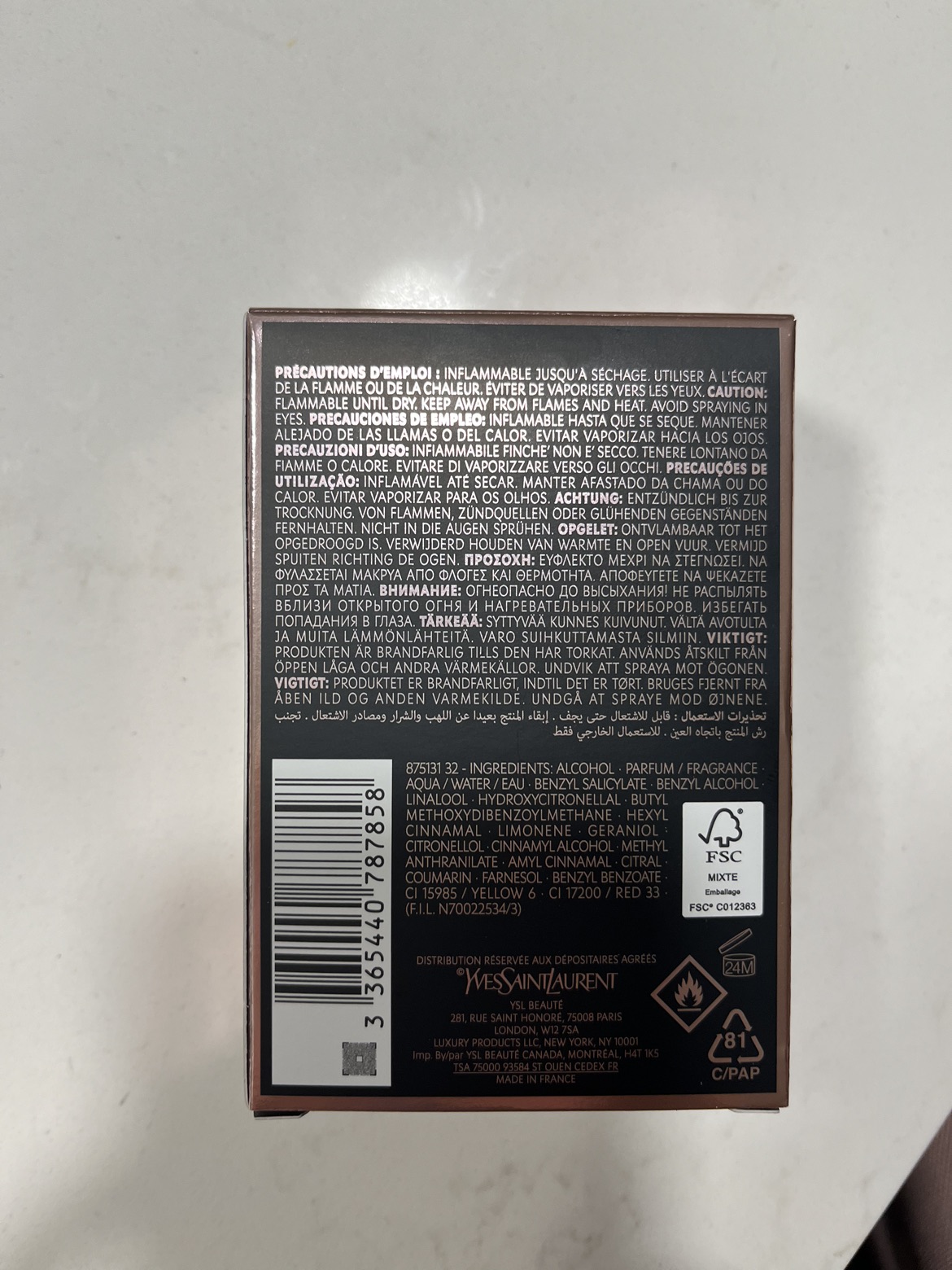 YSL black opium perfume - photo 2