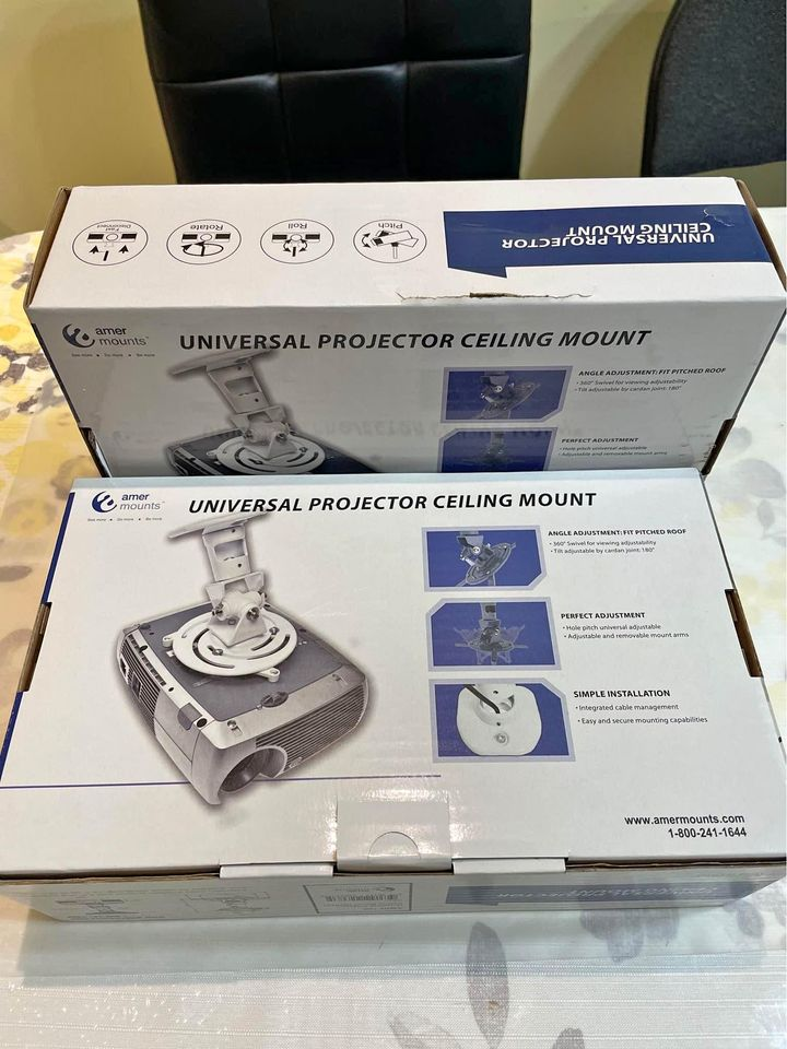 AmerMounts Universal Projector Ceiling Mount💚