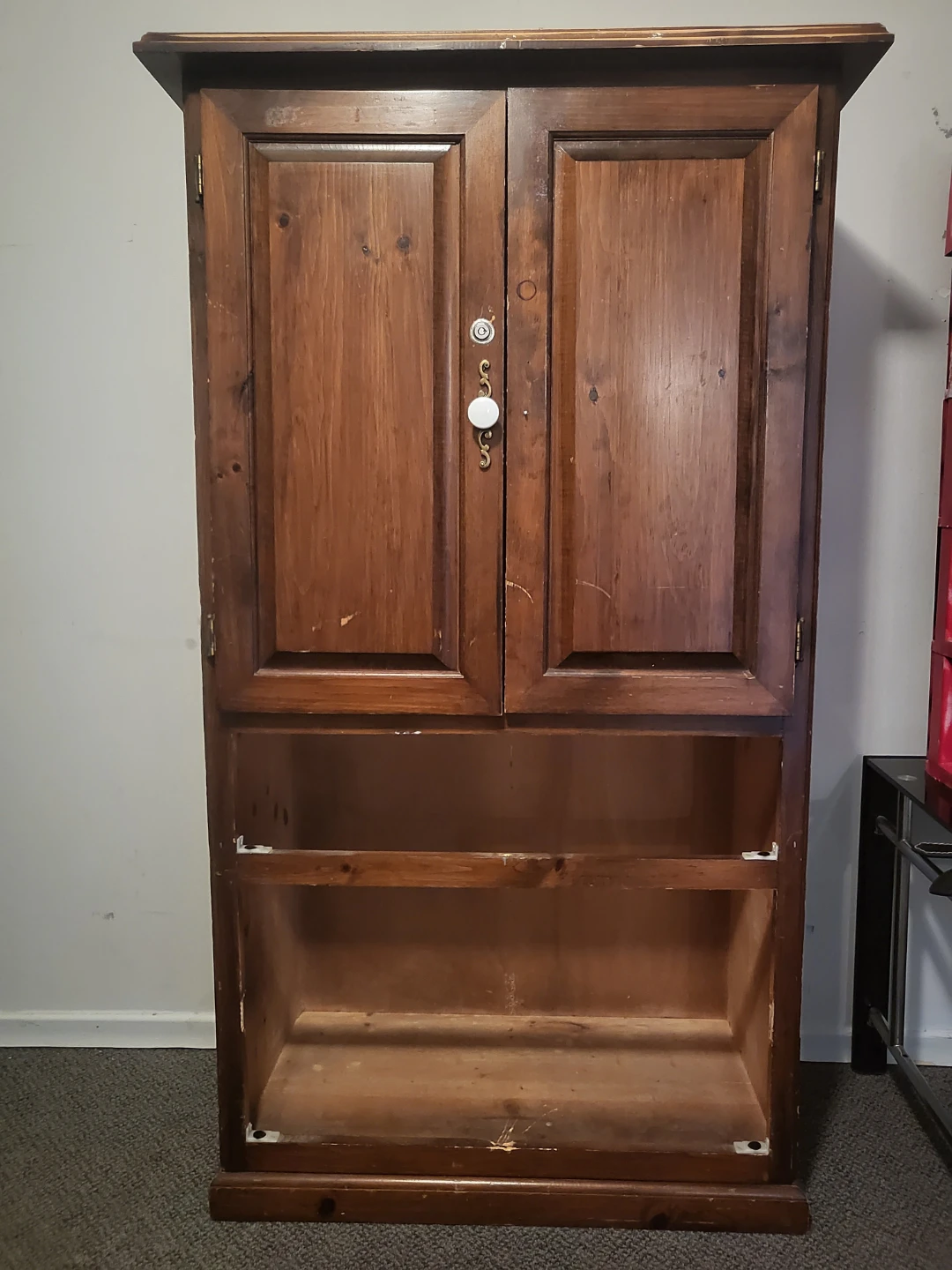 Vintage Wooden Armoire * *- FREE