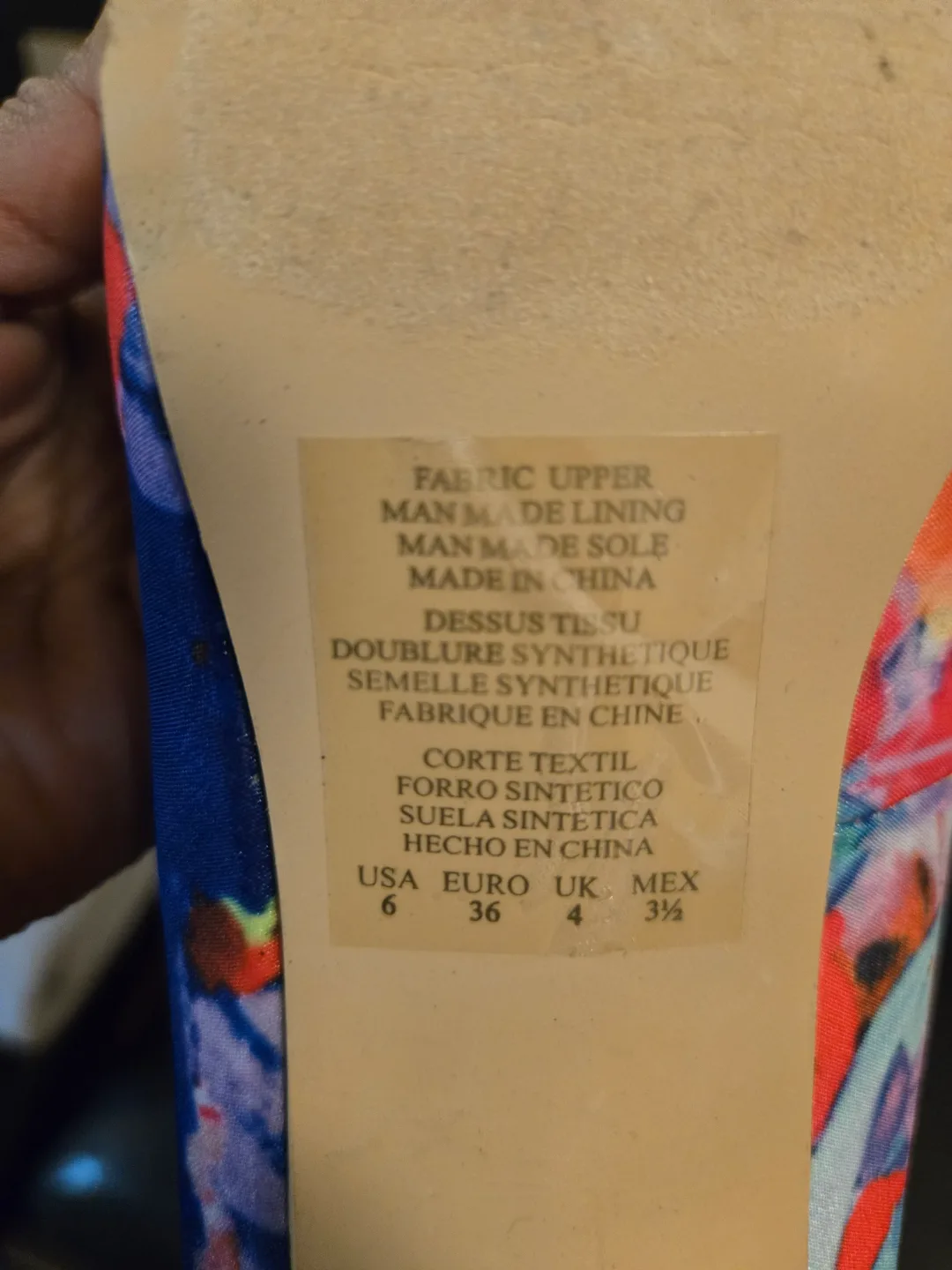 UNLISTED Women's Floral Heels - Size 6 image indicator(3)