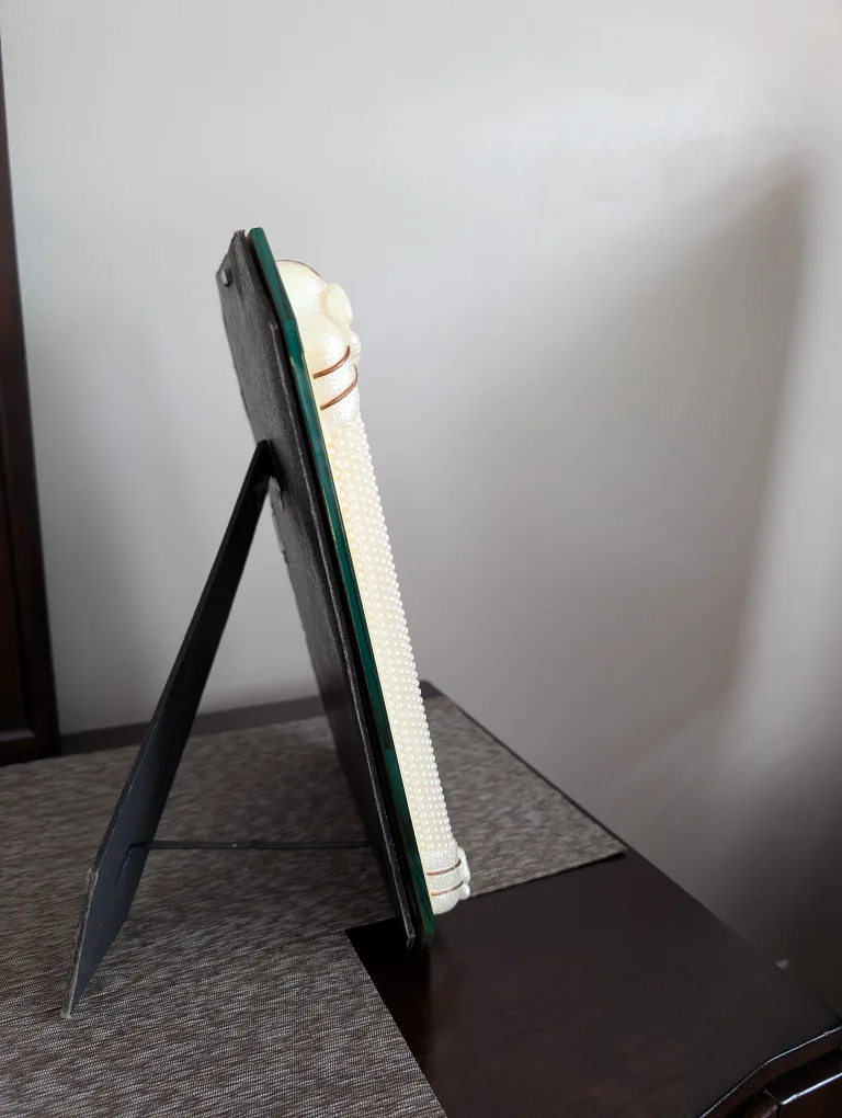 Vintage Beaded Vanity Mirror image indicator(3)