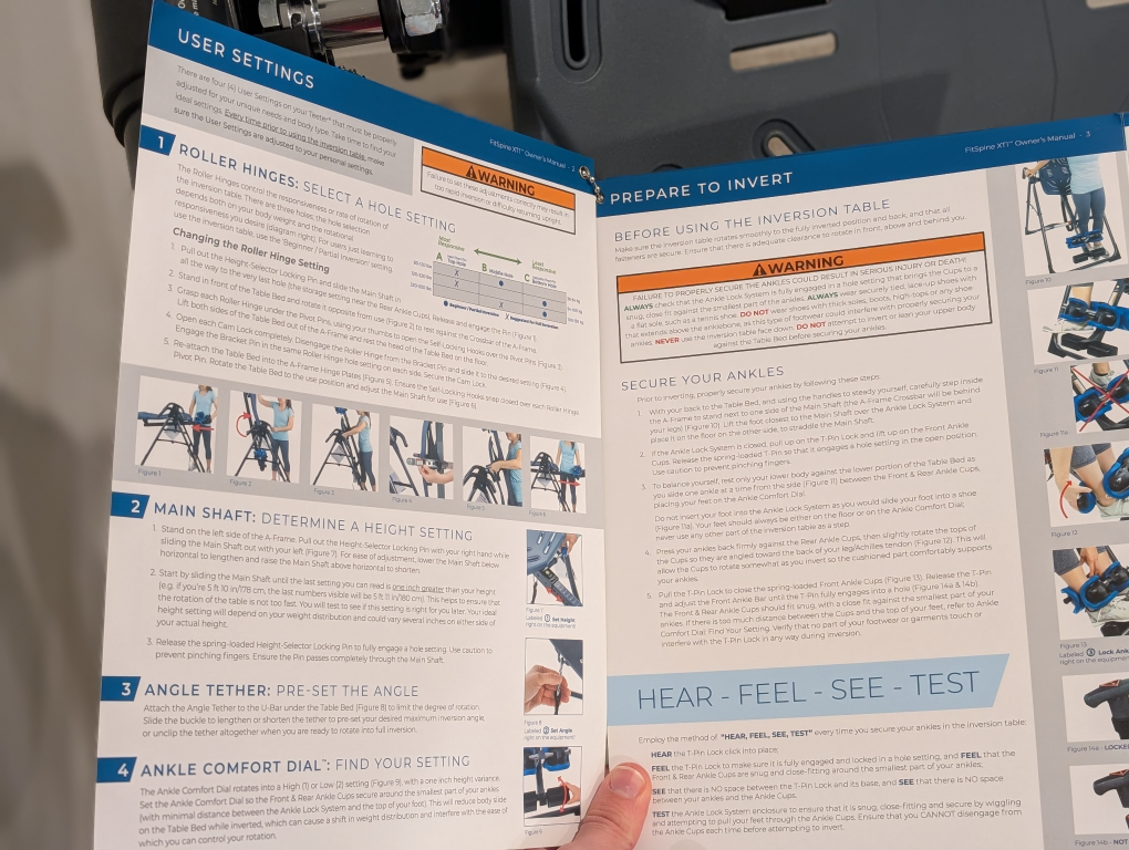 Teeter Inversion Table - Back Pain Relief 💚 - photo 4