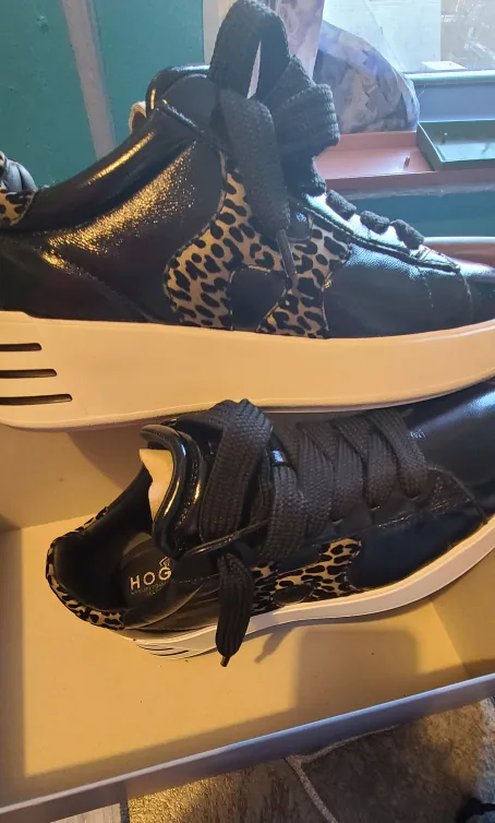 Hogan Lepord print Sneakers, Size 38 1/2 image indicator(6)
