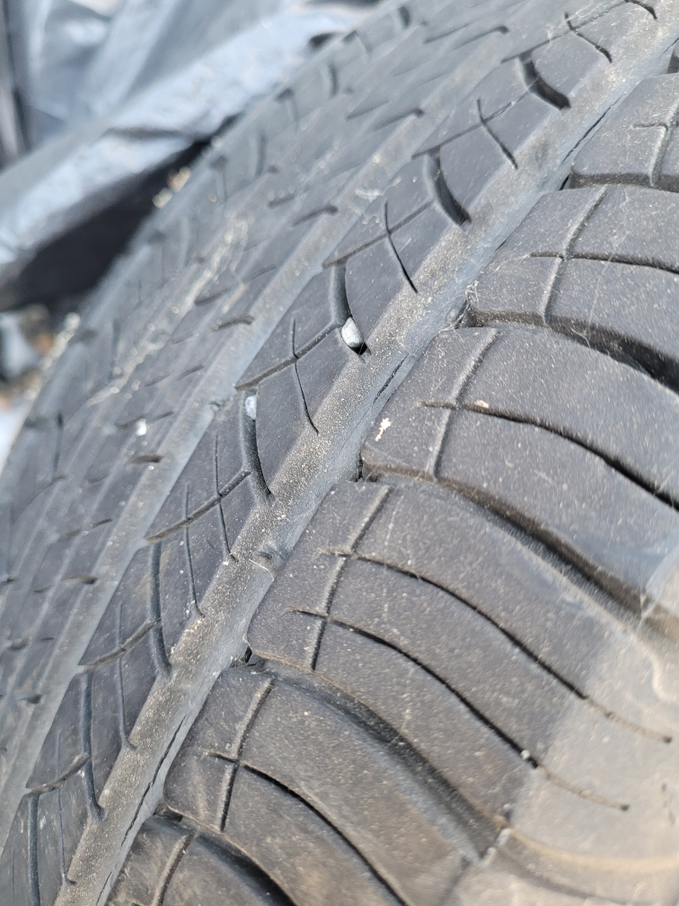 3 Used Michelin P235/55R19 Winter Tires - photo 3