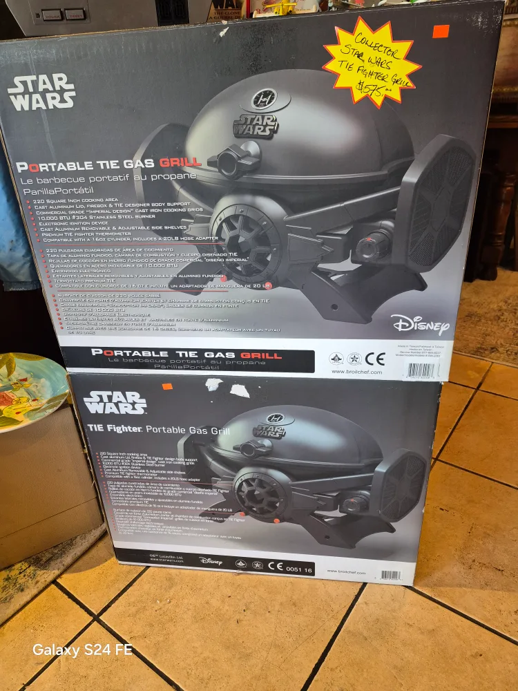 Star Wars™ TIE Fighter Portable Gas Grill thumbnail