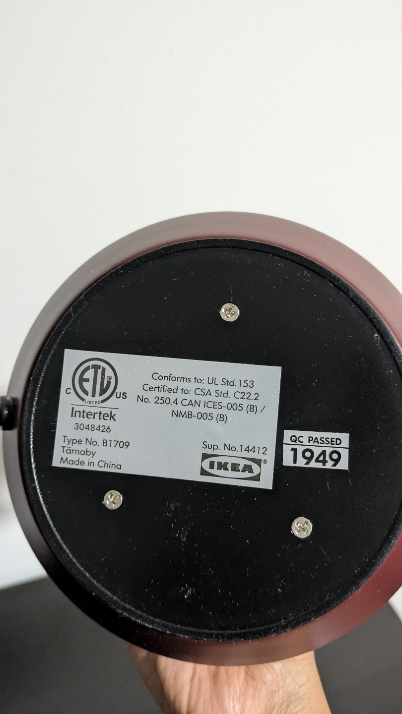 IKEA Tarnaby Table Lamp - photo 2
