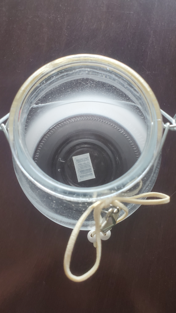 Glass Jar Candle Holder with Metal Wire Handle - photo 2