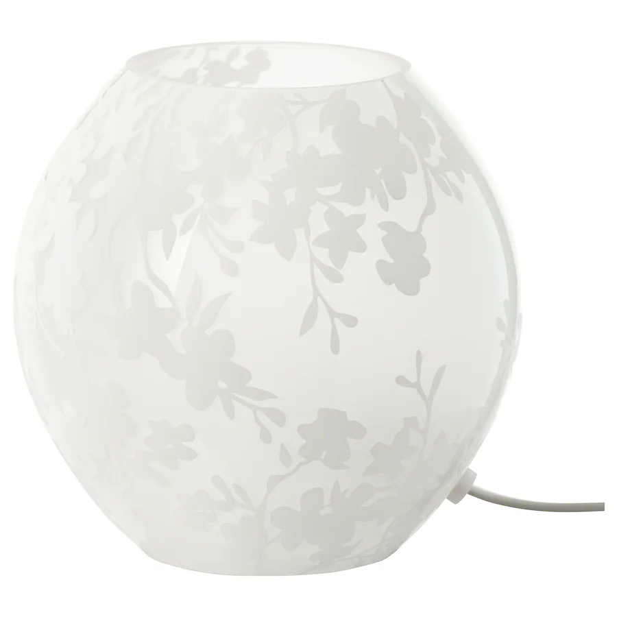 IKEA knibbig Floral Table Lamp.  needs ikea light bulb - photo 2