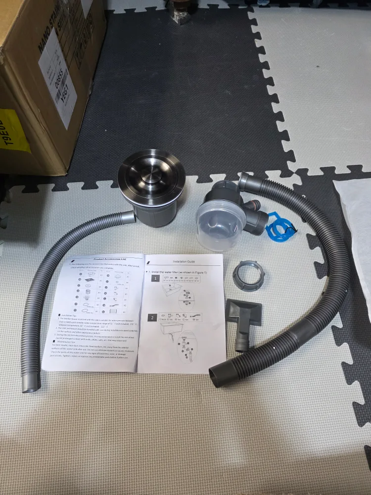 KIAMATES 24x18x9 inch Undermount Kitchen Sink image indicator(10)