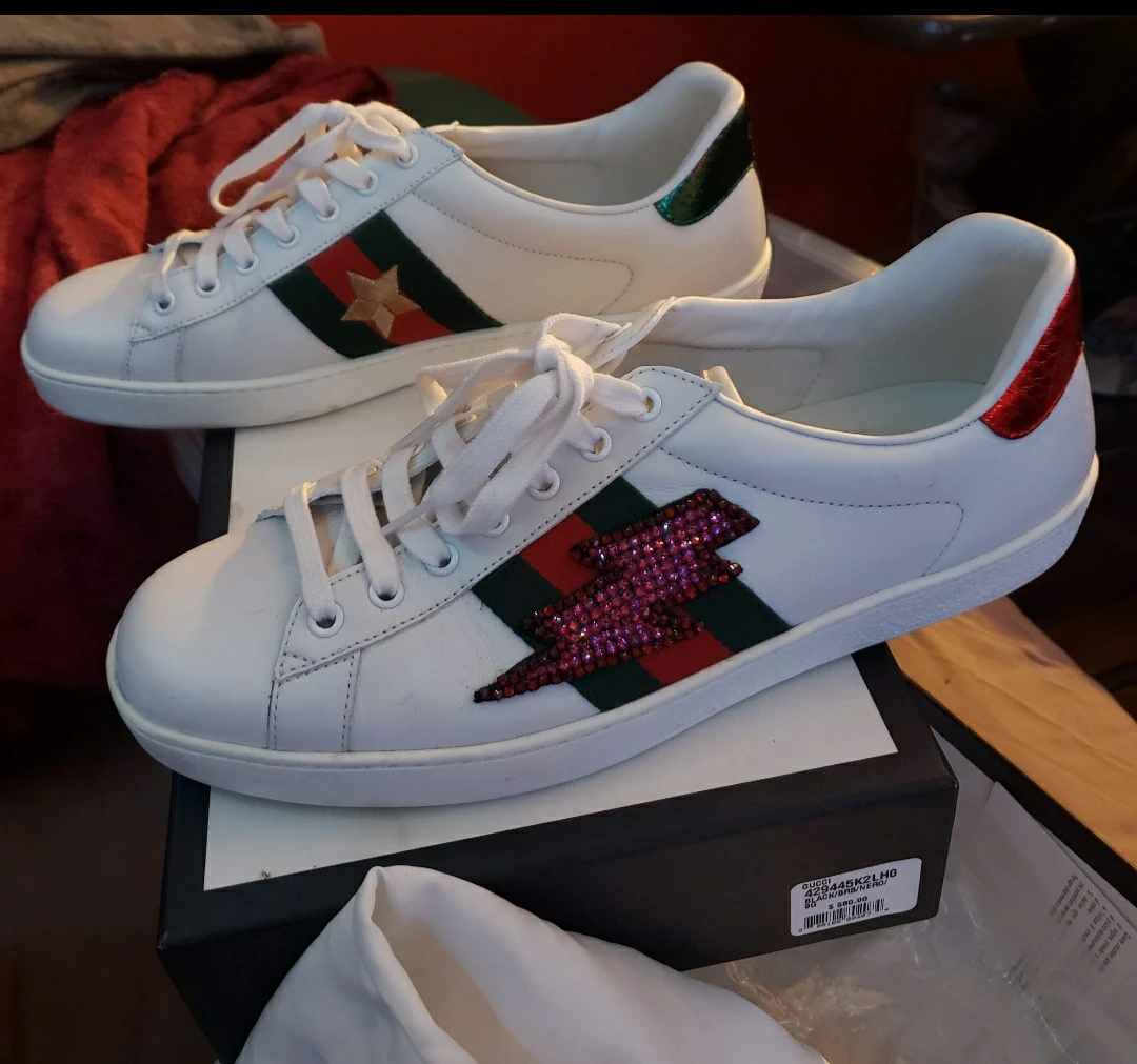 Gucci Embroidered Sneaker - photo 3