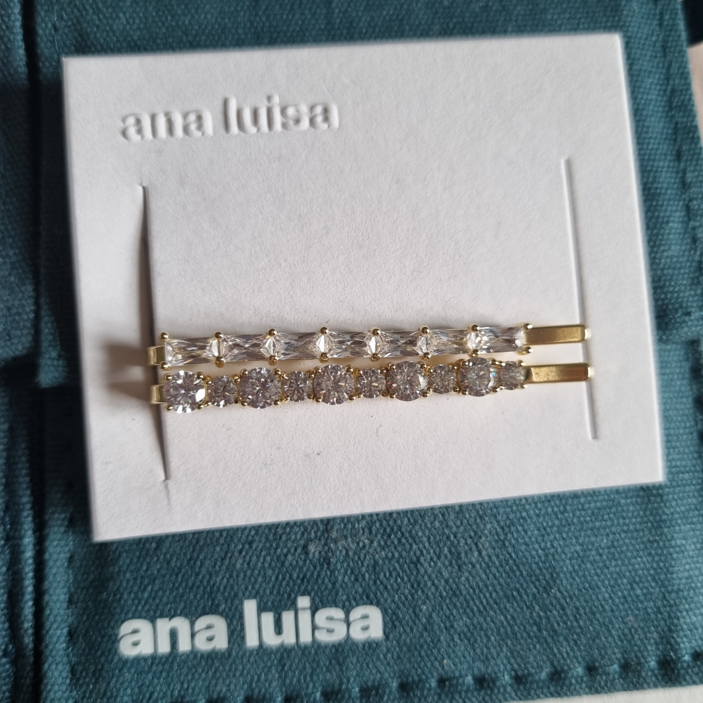 Gold Silver Safety pins Earrings + free hairpins ana luisa - photo 3