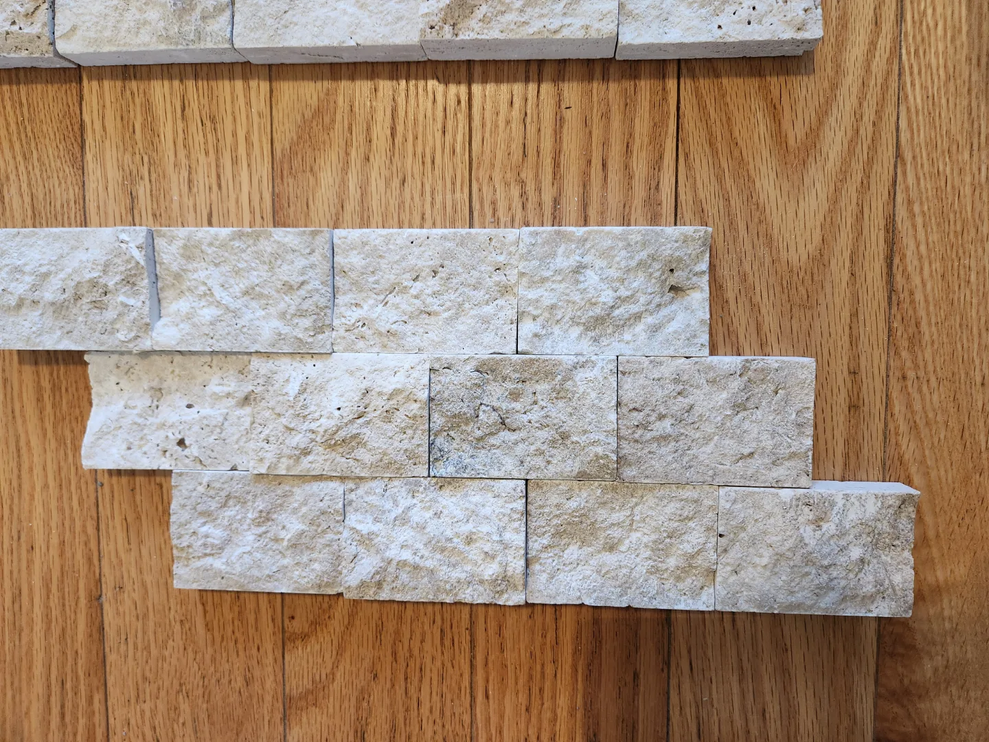 Beige Travertine Stacked Stone Wall Tiles 100 sq. ft. thumbnail