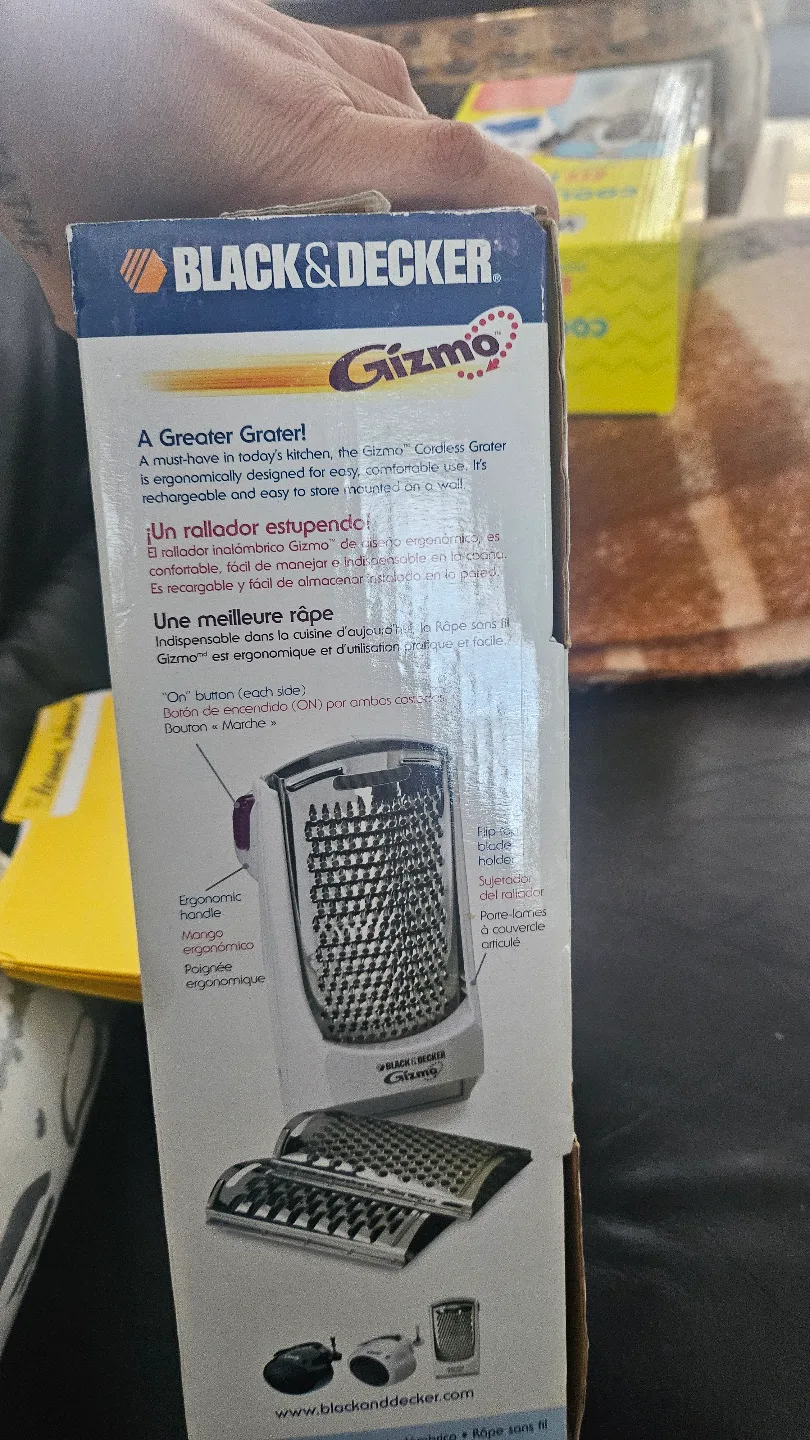 Black & Decker Gizmo Cordless Grater image indicator(2)