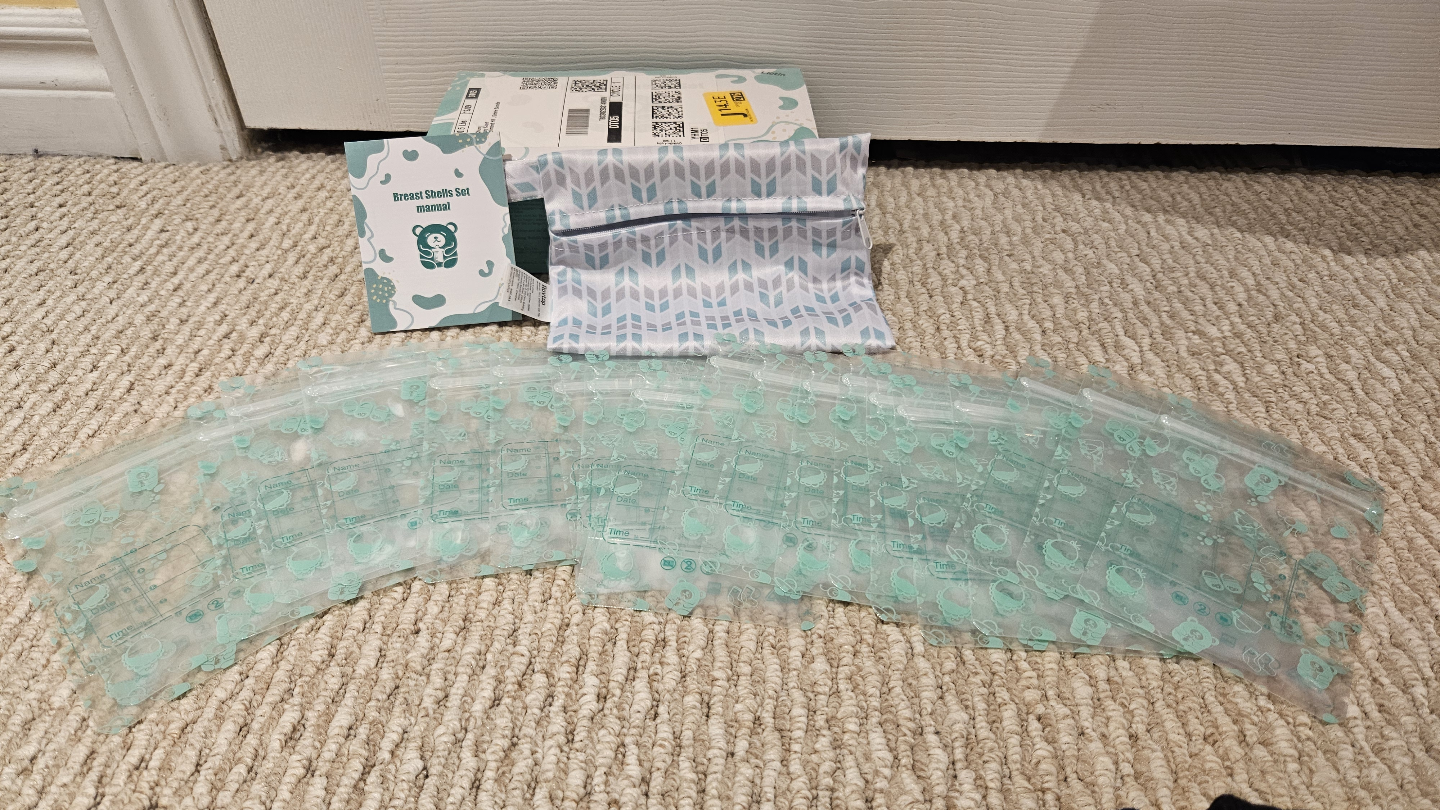 New Breast Milk Storage Bags