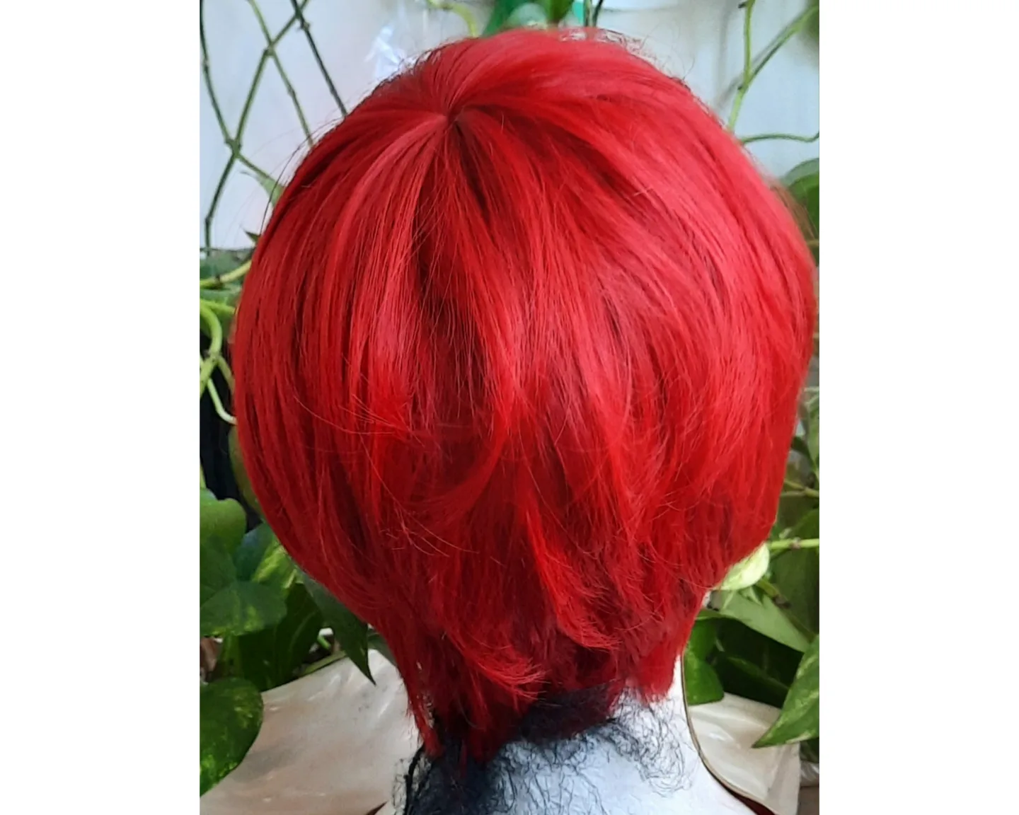 Vibrant Red Short Pixie Wig image indicator(2)