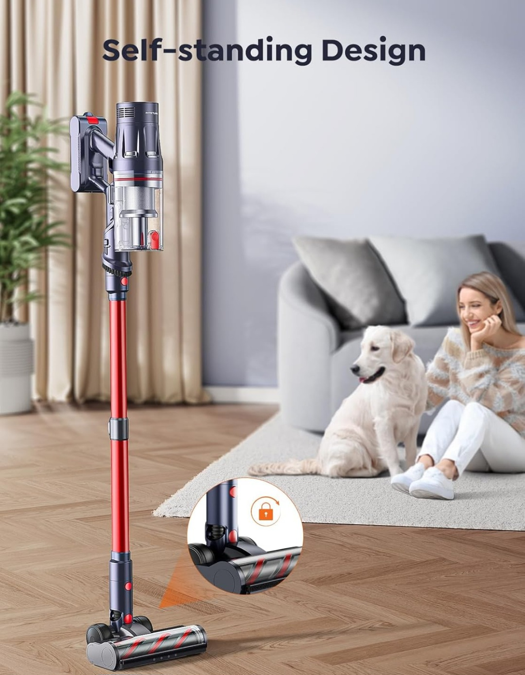 INTURE Cordless Stick Vacuum Cleaner - photo 5