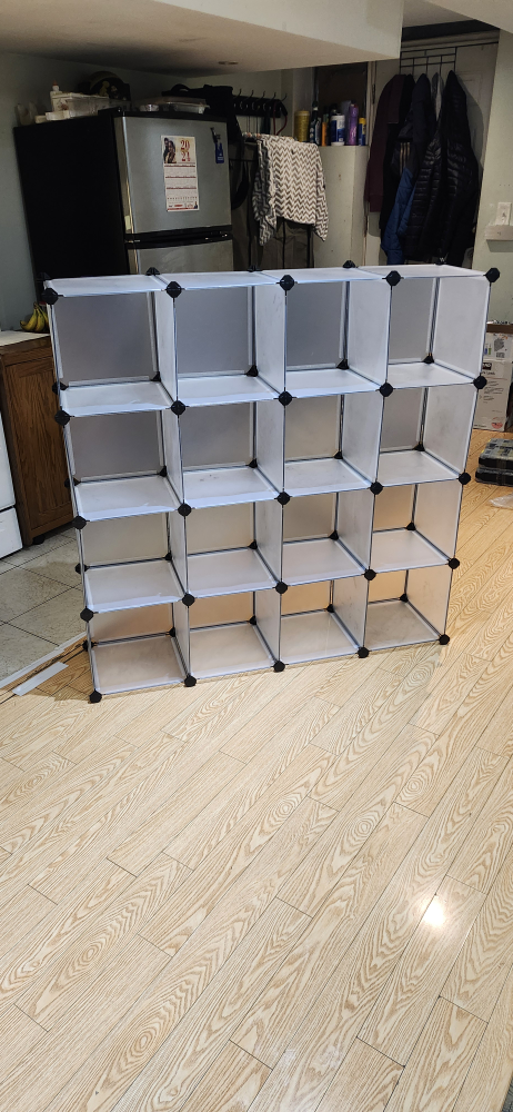 12 Cube Organizer Storage Shelf