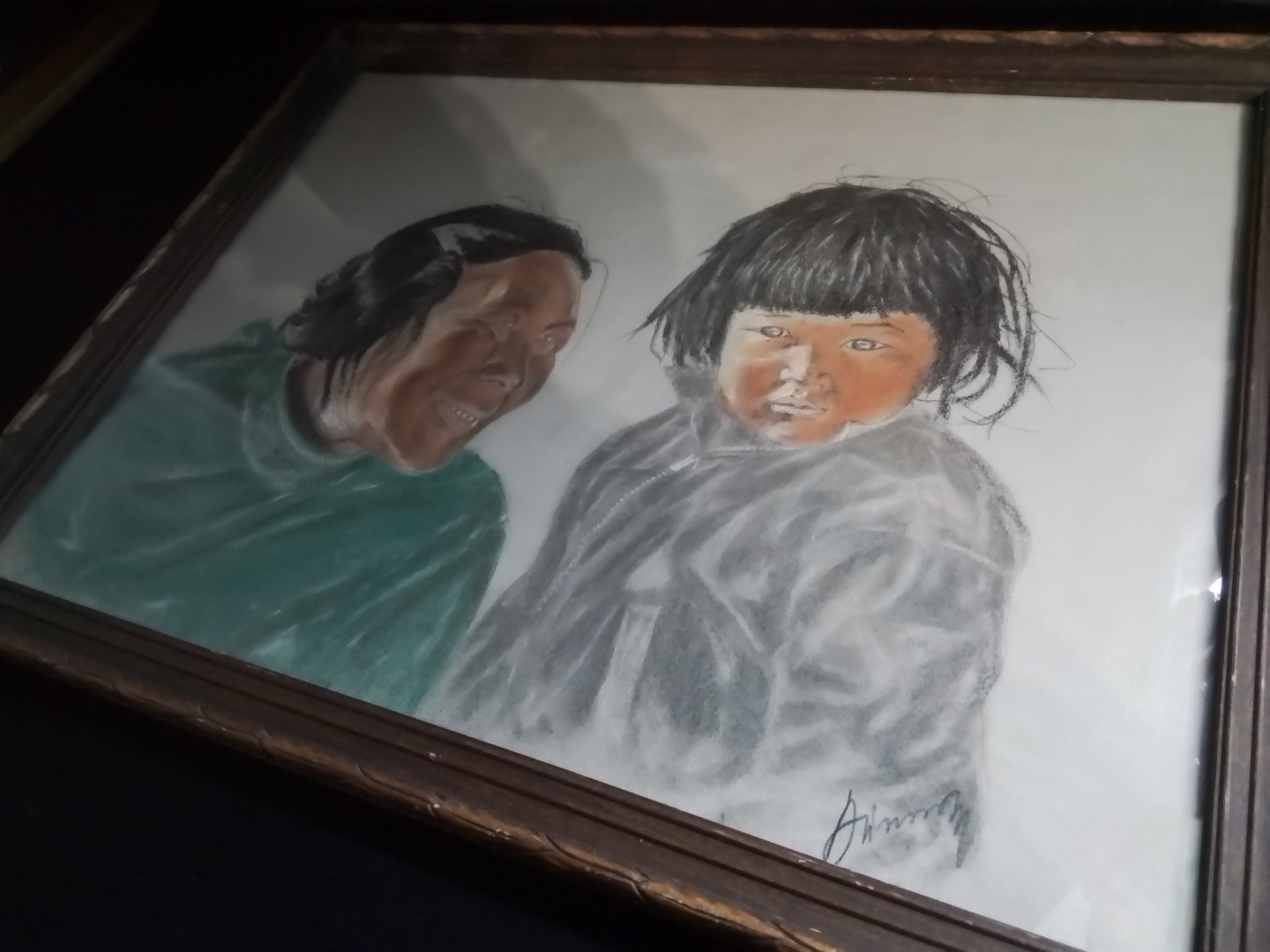 An Excellent Signed Pastel Painting Victoria - photo 3