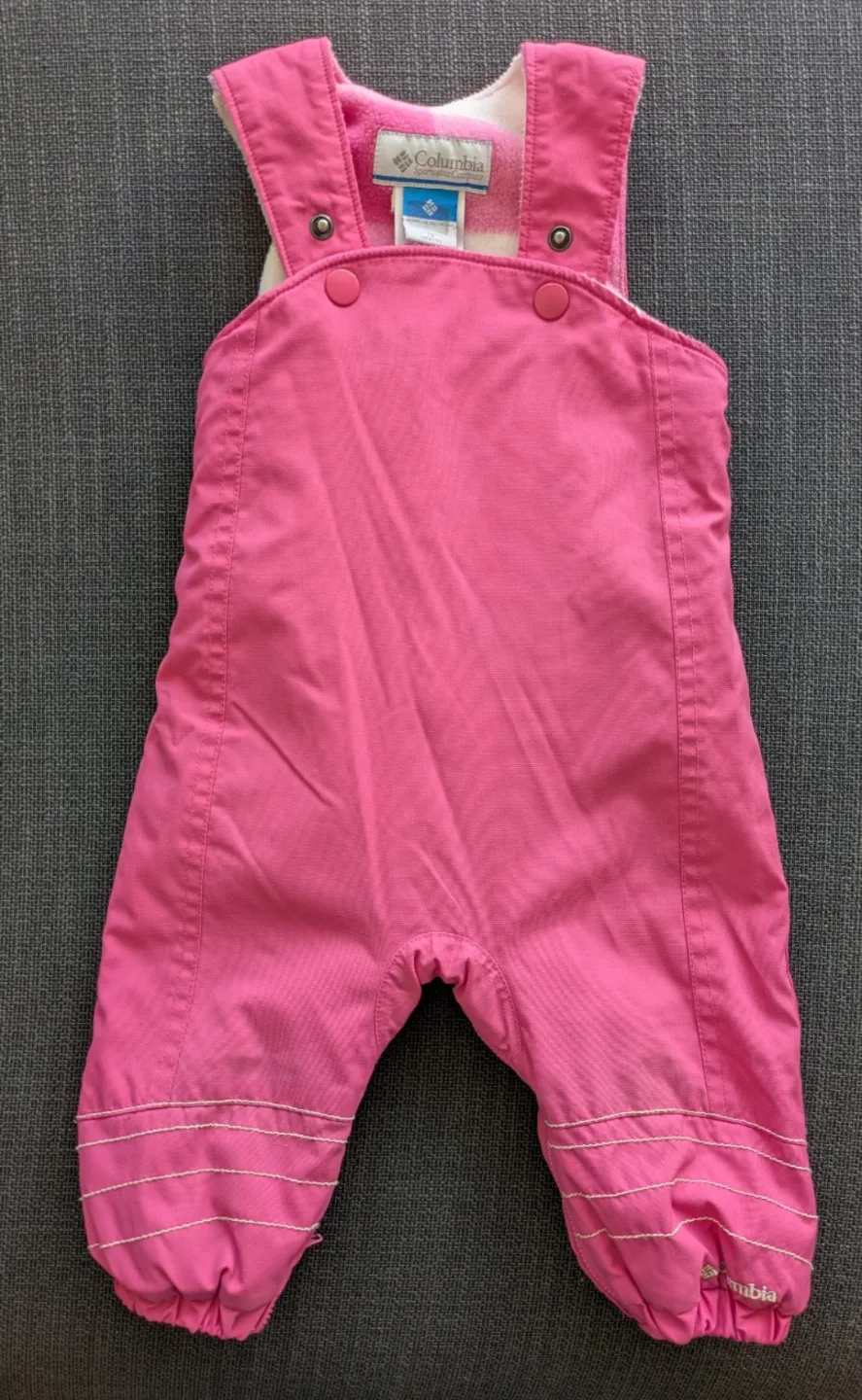 Columbia Pink Baby Snowsuit 12 months + Hat image indicator(2)