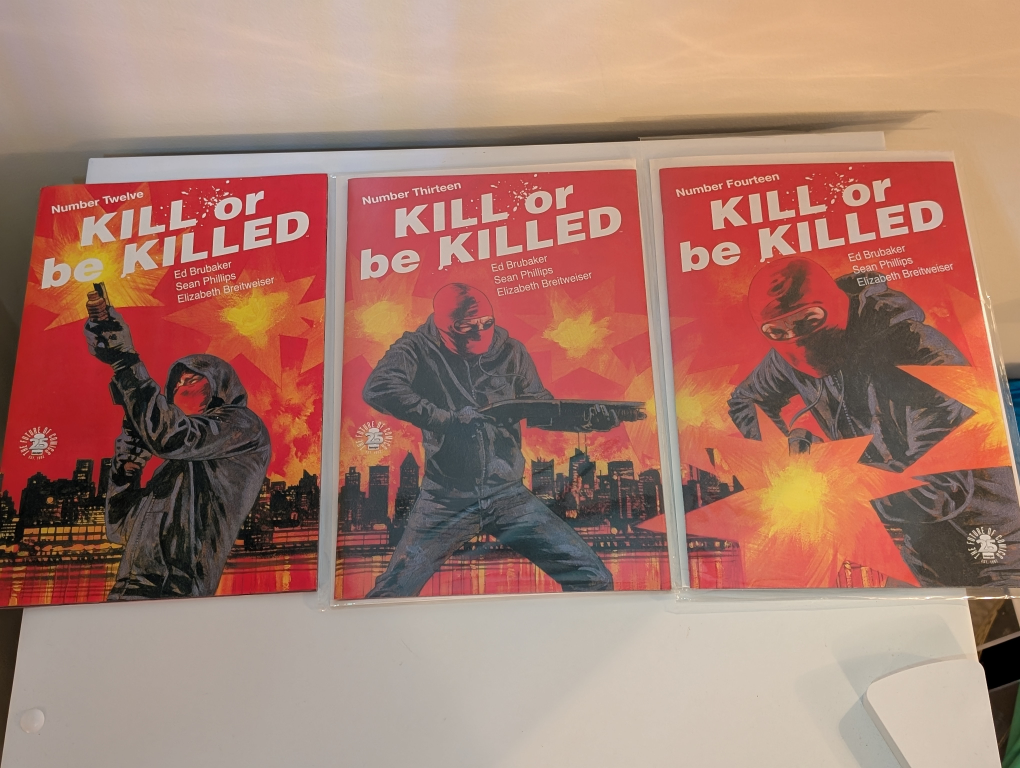 Kill or Be Killed #12, #13, & #14 Graphic Novels