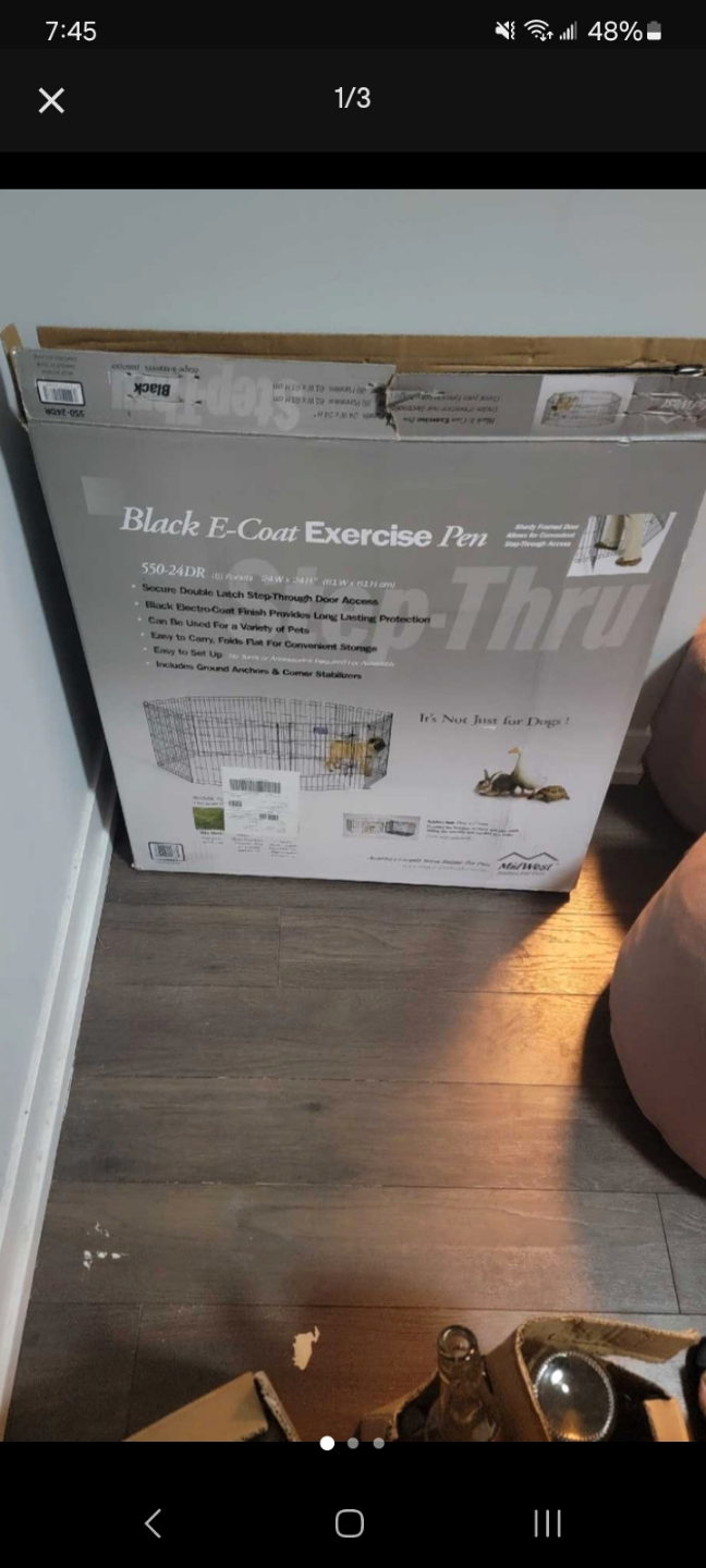 New Pet Playpen Exercise Pen