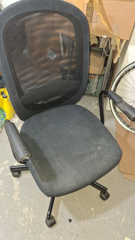 ikea flintan Used Office Chair - Mesh Back